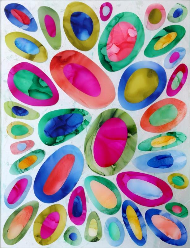 Exuberance Attracts Exuberance by artist Julie Pelaez